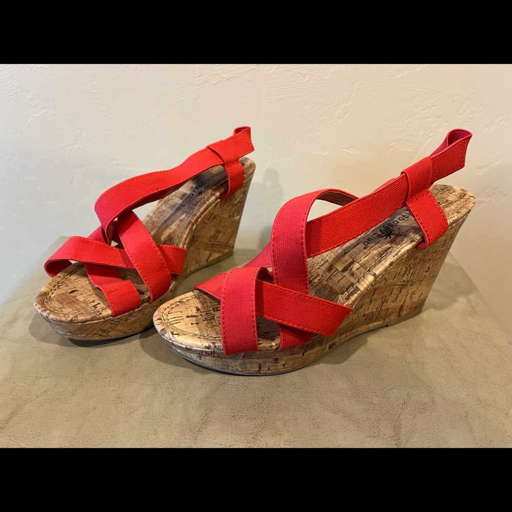 Platform Wedges - Size 7 W